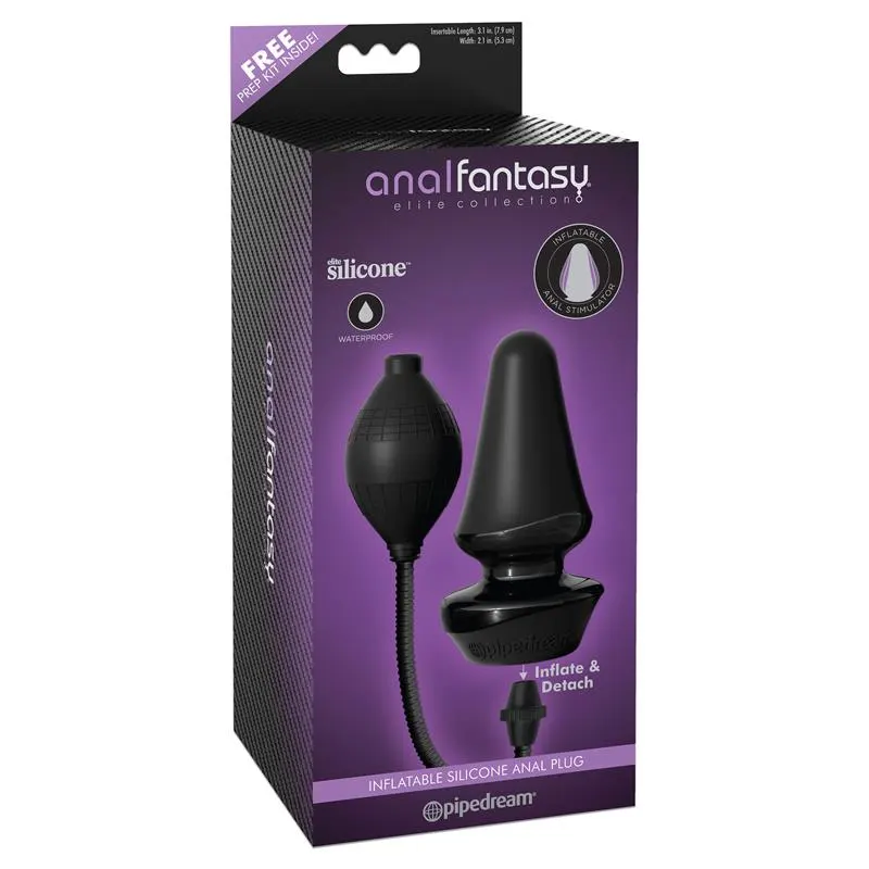 Plug Anal Inflable Color Negro · ANAL FANTASY ELITE · Anal — photo 2