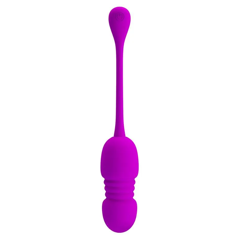 Callieri Huevo Vibrador con Thrusting y Control Remoto · PRETTYLOVE · Huevos y Balas Vibradoras — Foto 2