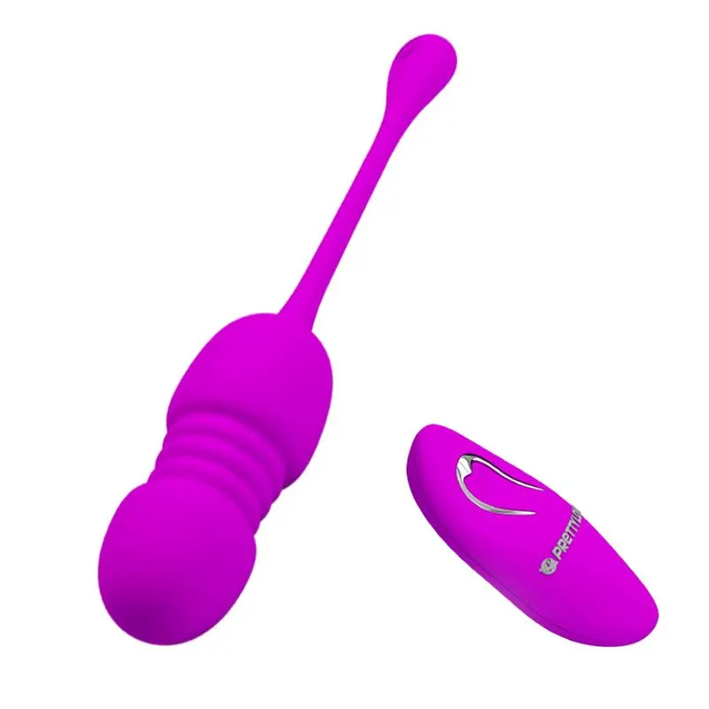 Callieri Huevo Vibrador con Thrusting y Control Remoto · PRETTYLOVE · Huevos y Balas Vibradoras — Foto 4