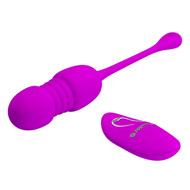 Callieri Huevo Vibrador con Thrusting y Control Remoto · PRETTYLOVE · Huevos y Balas Vibradoras — Foto 5