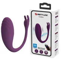 Catalina Huevo Vibrador con APP Púrpura · PRETTYLOVE · Huevos y Balas Vibradoras