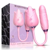 Martinella Lengua Estimuladora Clítoris y Huevo con Thrusting · MARTINELLA · Estimuladores de Clítoris