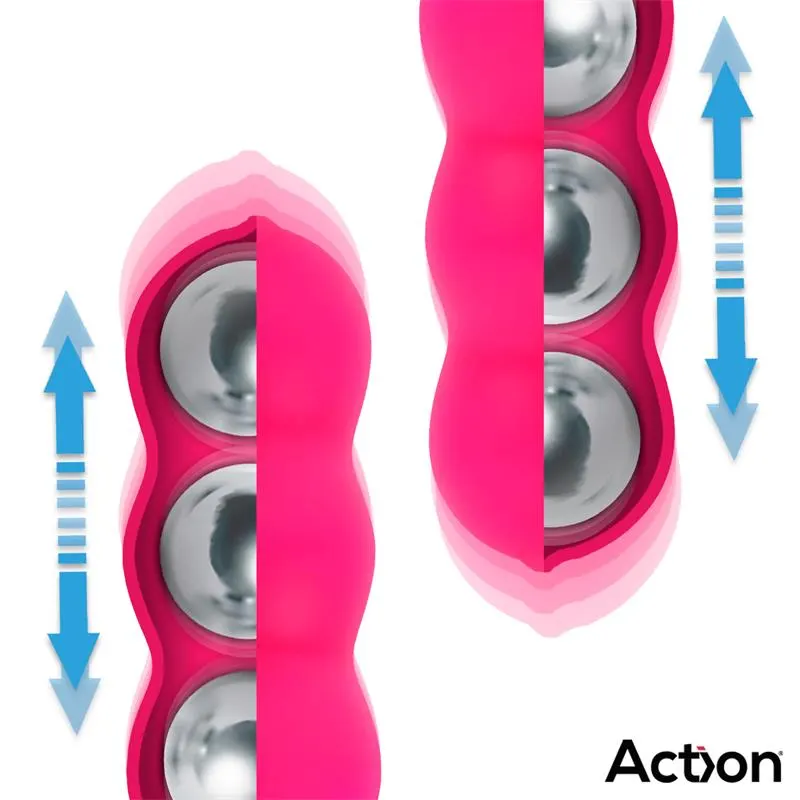 Beany Huevo Vibrador y Entrenador Suelo Pélvico con Empuje · ACTION · Huevos y Balas Vibradoras — Foto 2