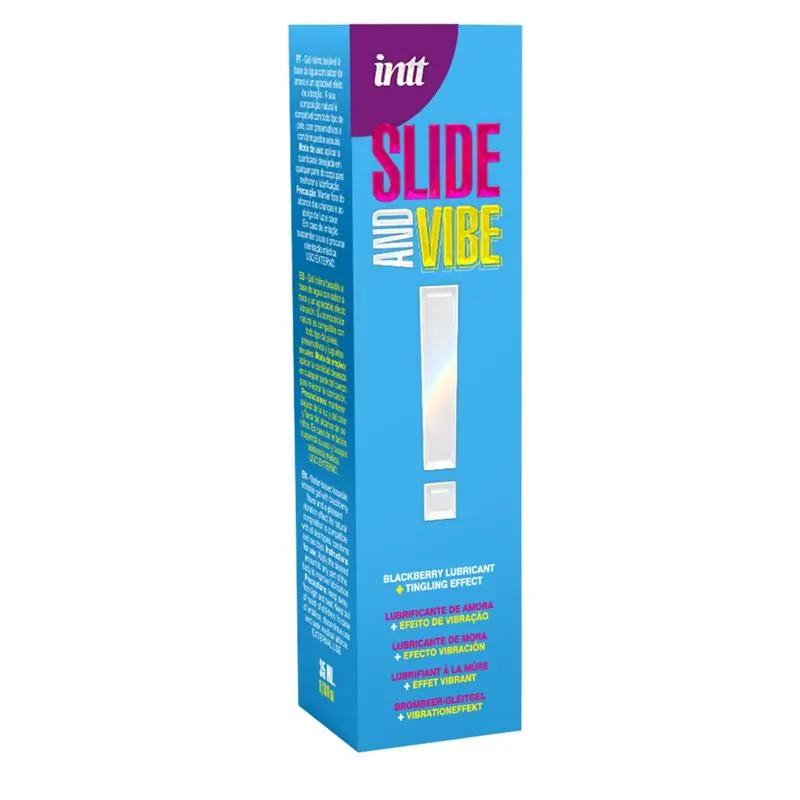 Lubricante Besable Base Agua con Efecto Vibracion 35ml · INTT · Lubricantes — photo 3
