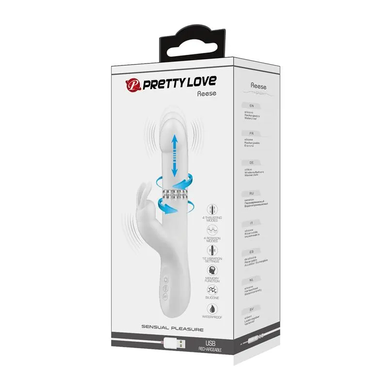 Reese Vibrador con Bolas Giratorias y Movimiento · PRETTYLOVE · Vibradores — Foto 10