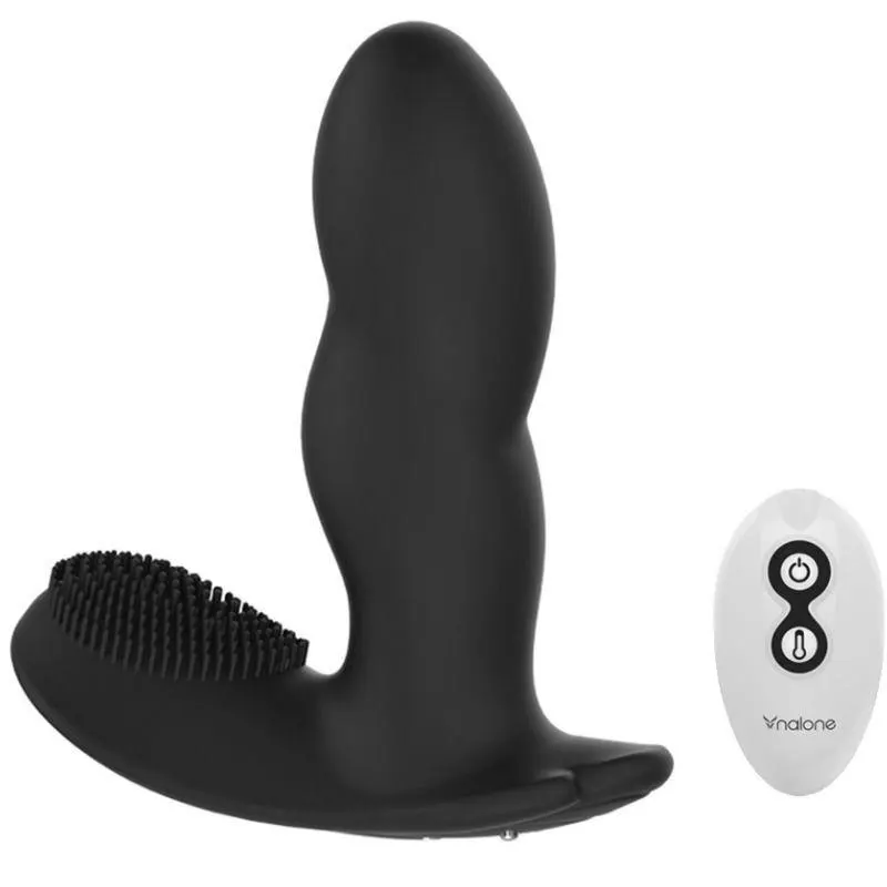 Masajedor Loli USB Silicona Negro · NALONE · Anal — photo 2
