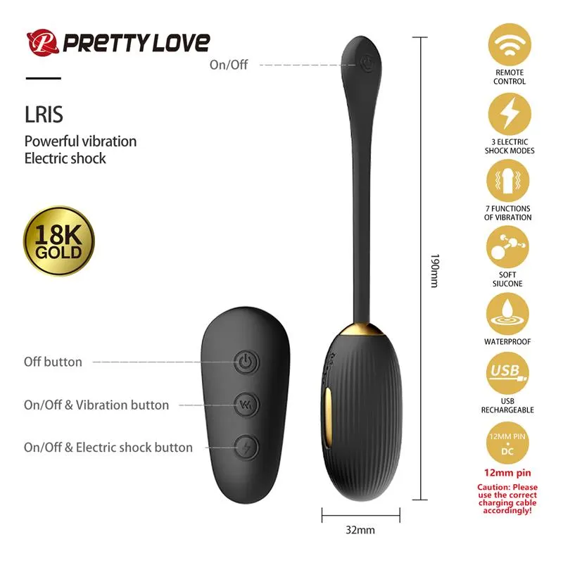 Luxury Set Queens 12 Juguetes Negro y Oro 18k · PRETTYLOVE · Estimuladores de Clítoris — Foto 16