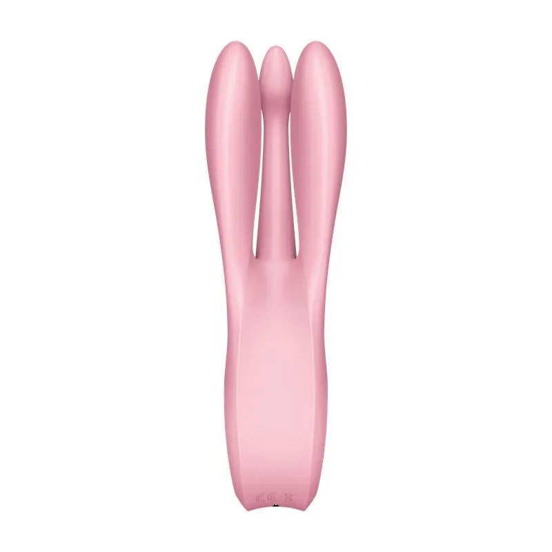 Vibrador Threesome 1 Rosa · SATISFYER · Estimuladores de Clítoris — Foto 4