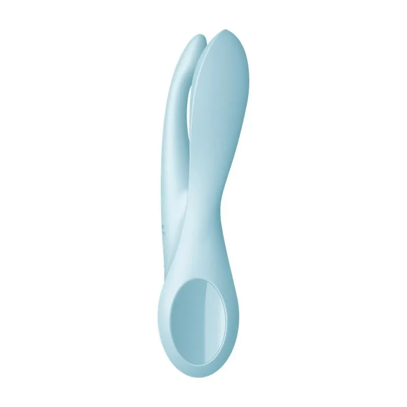 Vibrador Threesome 1 Light Azul · SATISFYER · Estimuladores de Clítoris — Foto 3