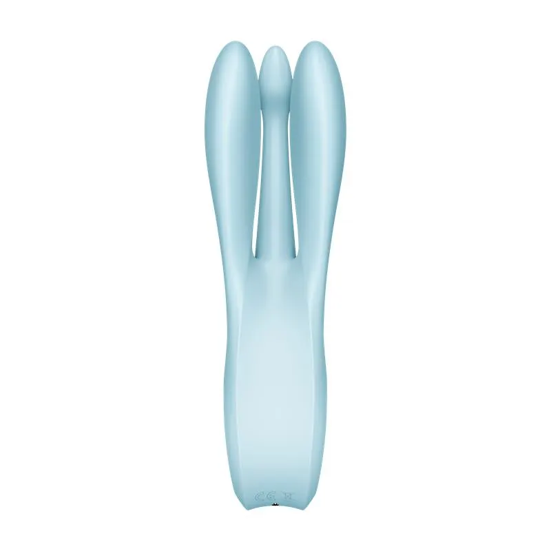 Vibrador Threesome 1 Light Azul · SATISFYER · Estimuladores de Clítoris — Foto 4