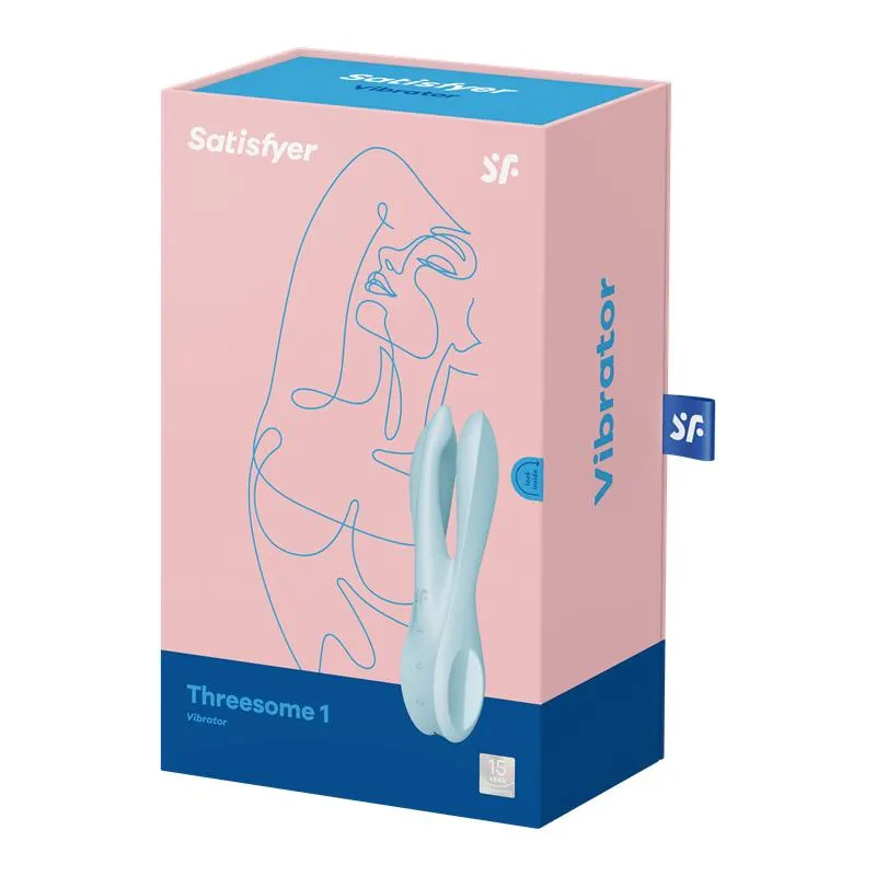 Vibrador Threesome 1 Light Azul · SATISFYER · Estimuladores de Clítoris — Foto 7