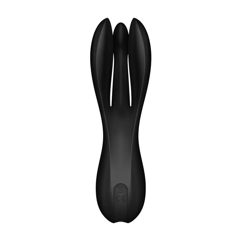 Vibrador Threesome 2 Negro · SATISFYER · Estimuladores de Clítoris — photo 5