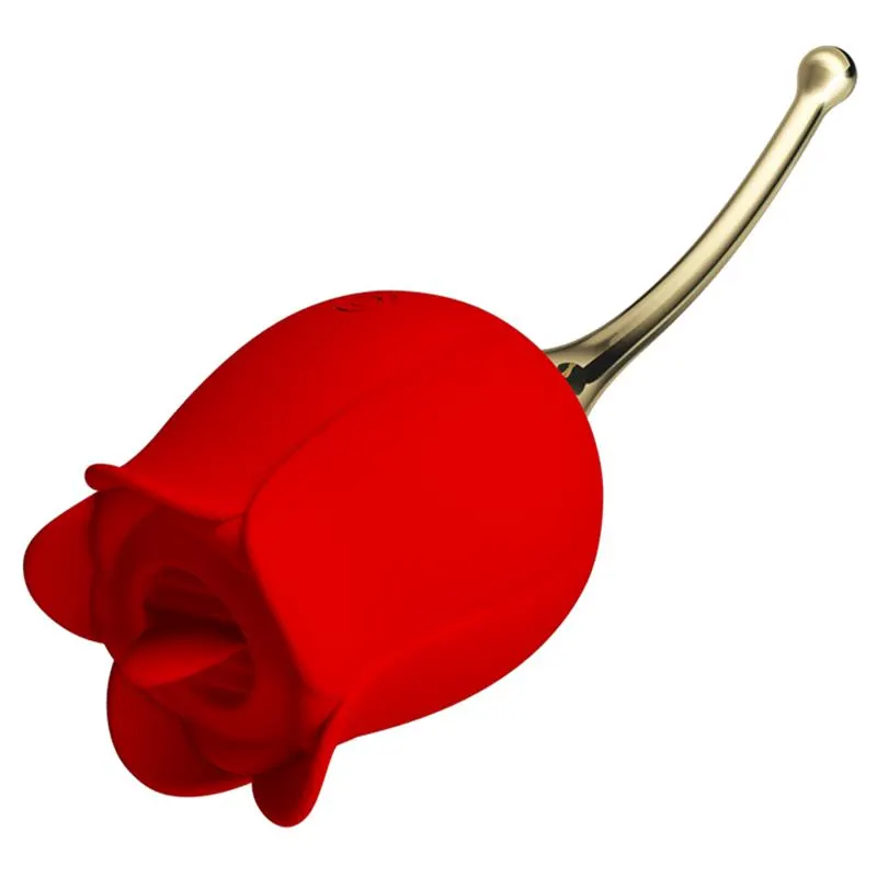 Rose Lover Estimulador con Vibración y Licking · PRETTYLOVE · Estimuladores de Clítoris — Foto 6
