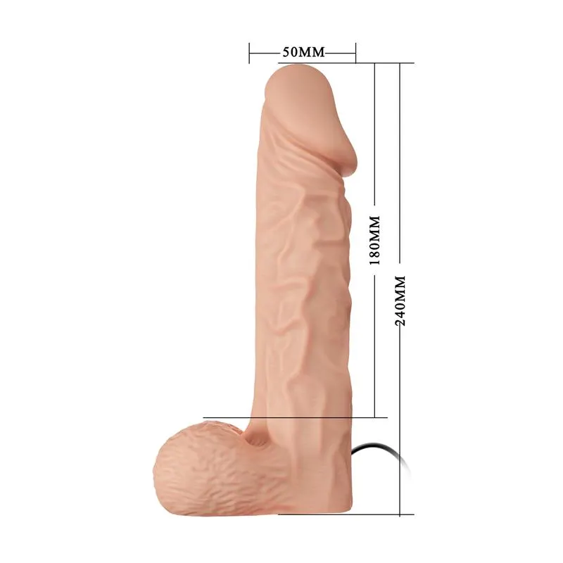 Arnés con Dildo y Vibración 9.4 · BAILE · Dildos — Foto 11