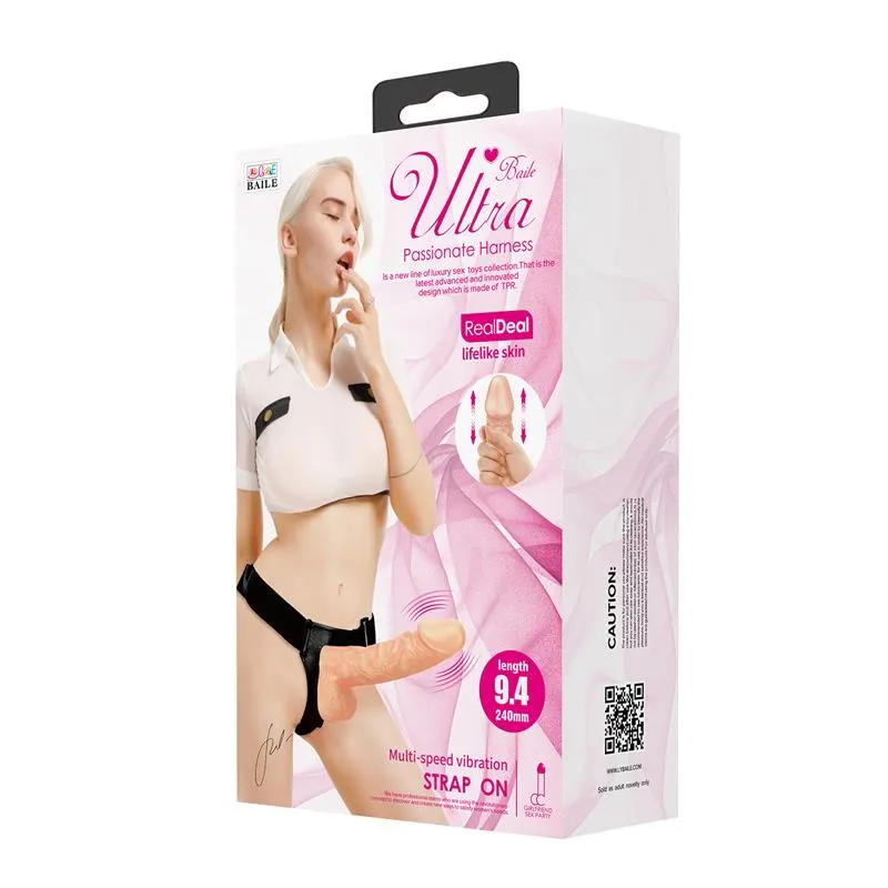 Arnés con Dildo y Vibración 9.4 · BAILE · Dildos — Foto 12