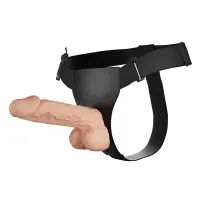 Arnés con Dildo y Vibración 9.4 · BAILE · Dildos