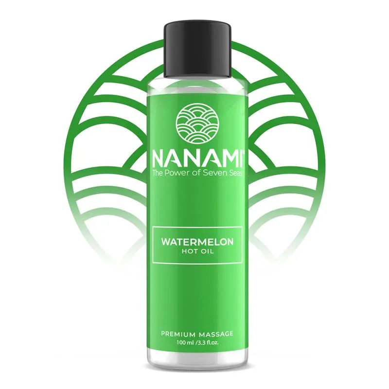 Nanami Aceite de Masaje Efecto Calor Aroma a Sandía 100ml · NANAMI · Cuidado Íntimo y Masaje