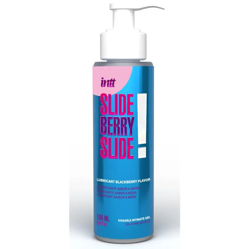 Lubricante Besable Base Agua Mora 100ml · INTT · Lubricantes