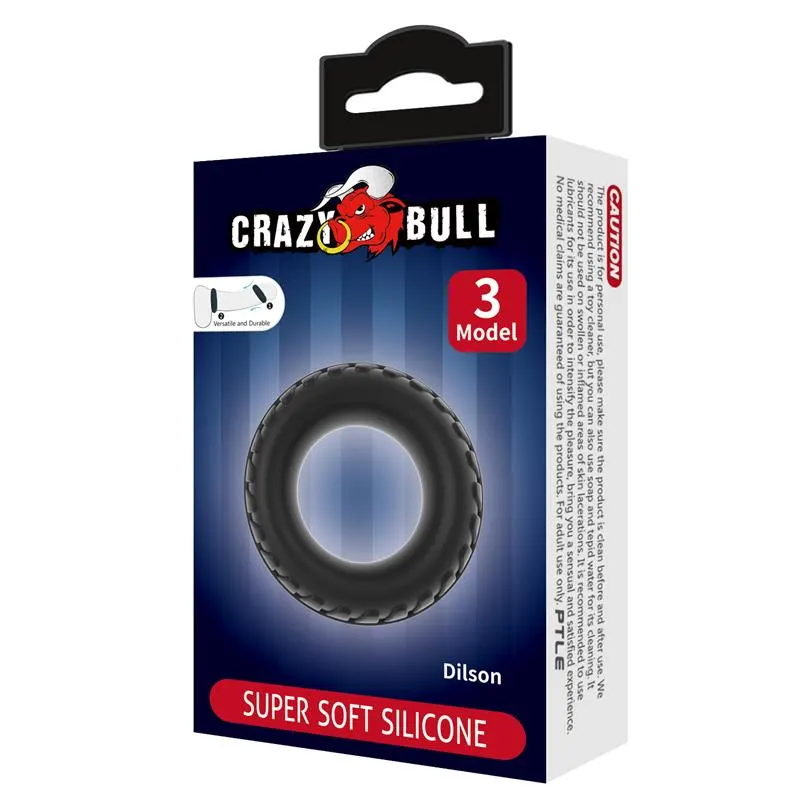 Dilson Anillo para el Pene Silicona Mod 3 · CRAZY BULL · Anillos para el Pene — Foto 7