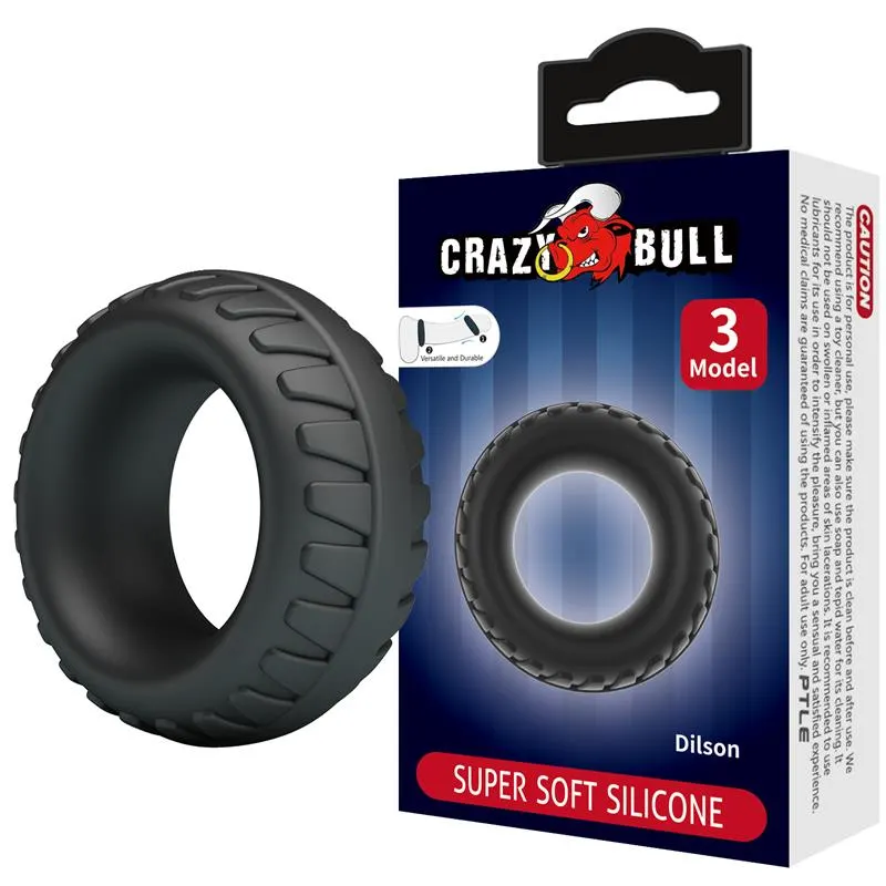 Dilson Anillo para el Pene Silicona Mod 3 · CRAZY BULL · Anillos para el Pene