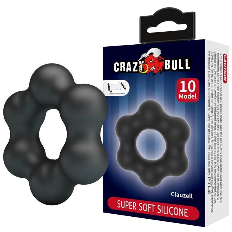 Clauzell Anillo para el Pene Silicona Mod 10 · CRAZY BULL · Anillos para el Pene
