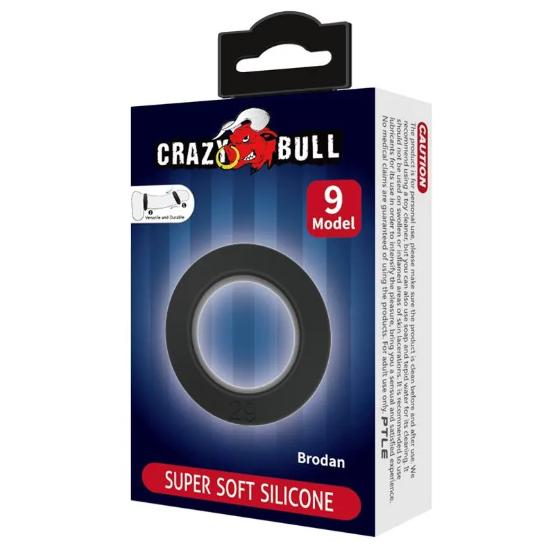 Brodan Anillo para el Pene Silicona Mod 9 · CRAZY BULL · Anillos para el Pene — photo 9