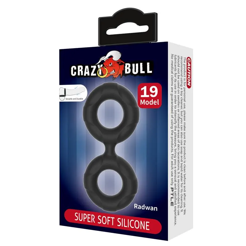 Radwan Anillo para el Pene Doble Silicona Mod 19 · CRAZY BULL · Anillos para el Pene — photo 7