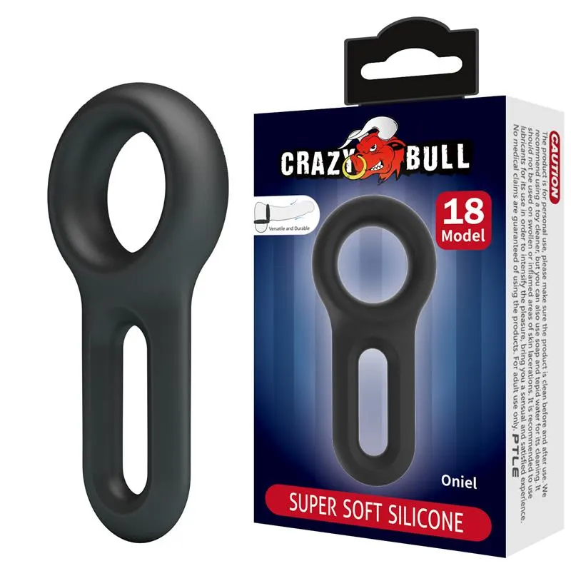 Oniel Anillo para el Pene Silicona Mod 18 · CRAZY BULL · Anillos para el Pene