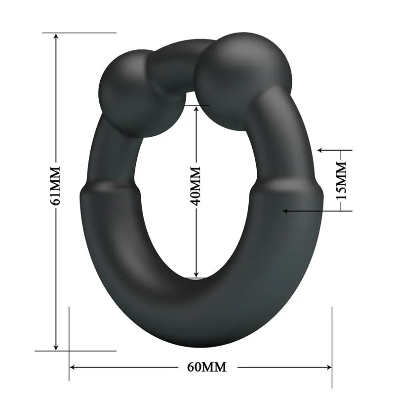 Meco Anillo para el Pene Silicona Mod 15 · CRAZY BULL · Anillos para el Pene — Foto 6