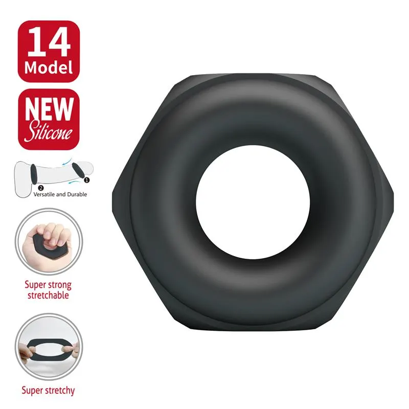 Jarvius Anillo para el Pene Silicona Mode 14 · CRAZY BULL · Anillos para el Pene — Foto 2