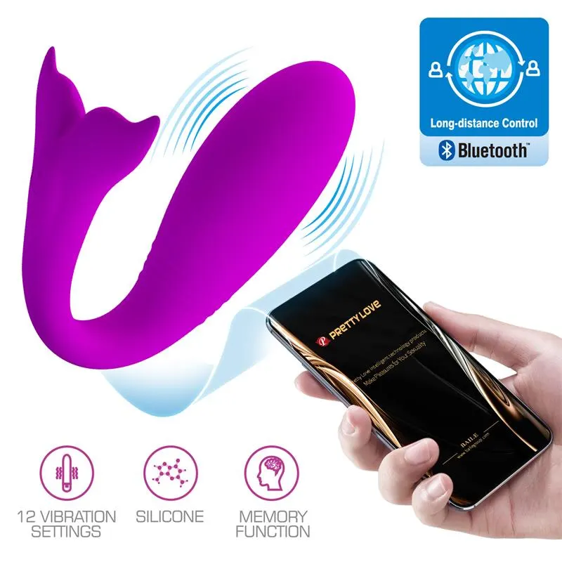Jayleen Estimulador con Control APP · PRETTYLOVE · Estimuladores de Clítoris