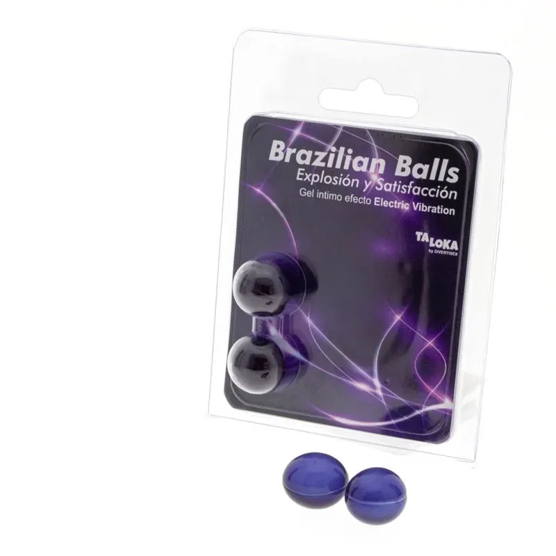 Set 2 Brazilian Balls Excitante Efecto Electric Vibración · BRAZILIAN BALLS · Cuidado Íntimo y Masaje