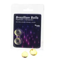 Set 2 Brazilian Balls Excitante Efecto Vibrador y Shock · BRAZILIAN BALLS · Cuidado Íntimo y Masaje