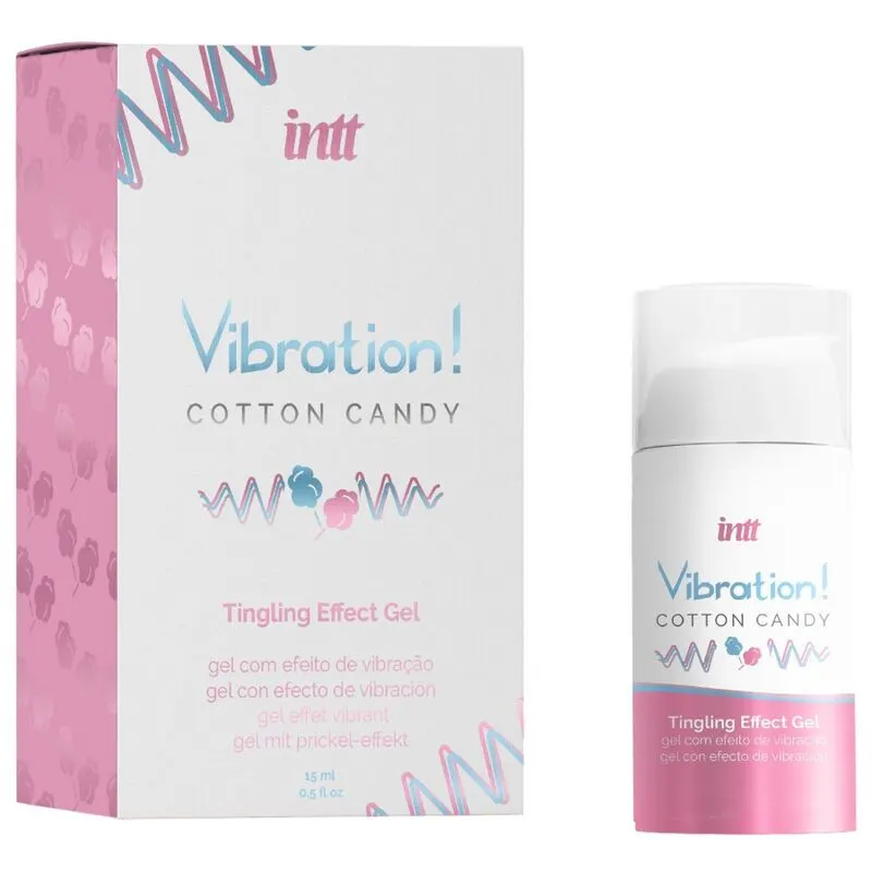 Vibrador Líquido Aroma Algodón de Azucar 15 ml · INTT · Potenciadores y Retardantes — photo 3
