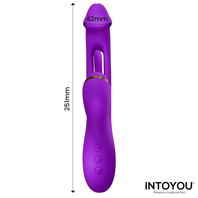 Siter 2.0 Vibrador con Lengua Flapping, Golpeteo y Cabezales Intercambiables · INTOYOU · Vibradores — Foto 8