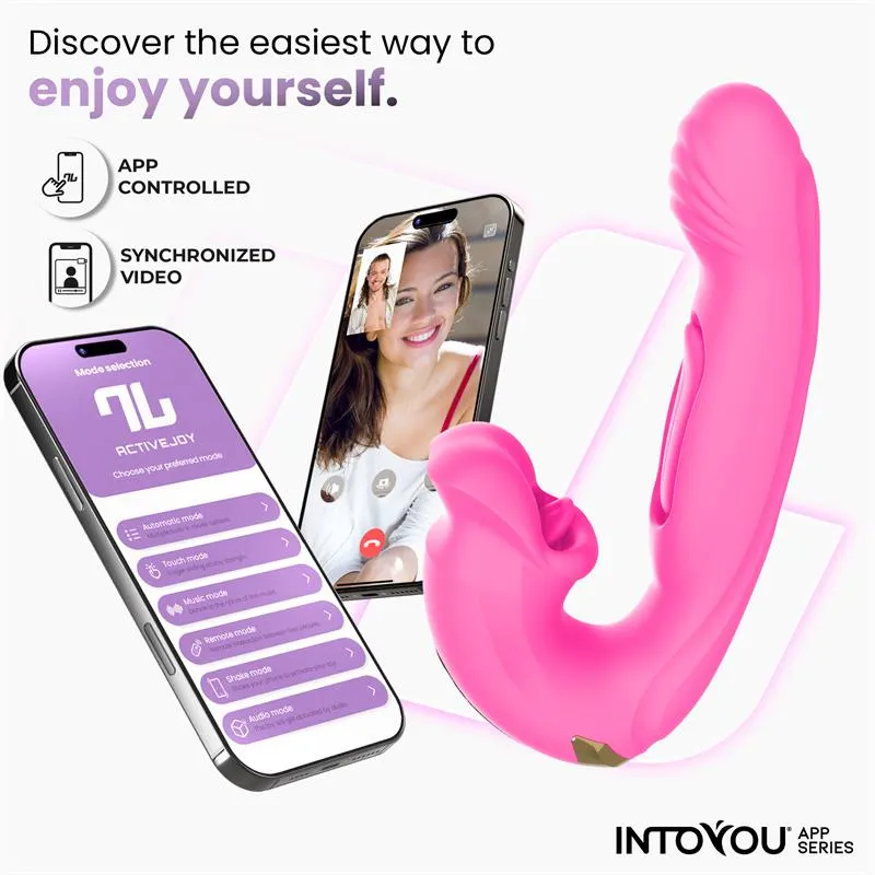 Bimby Vibrador con Mordisqueo y Lengua Doble Tapping con APP · INTOYOU APP SERIES · Vibradores — Foto 6