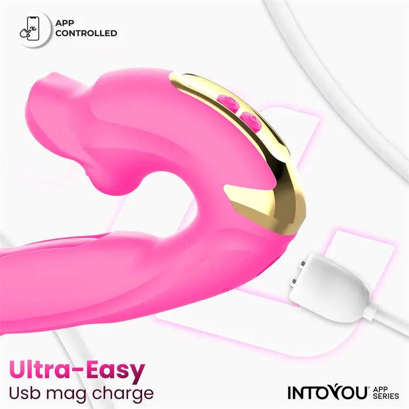 Bimby Vibrador con Mordisqueo y Lengua Doble Tapping con APP · INTOYOU APP SERIES · Vibradores — Foto 7