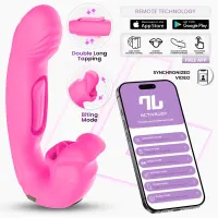 Bimby Vibrador con Mordisqueo y Lengua Doble Tapping con APP · INTOYOU APP SERIES · Vibradores
