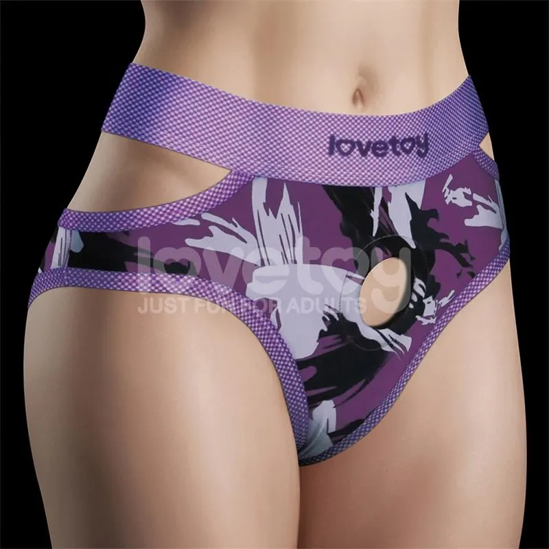 Braguitas-Arnés Violeta · XL-XXL · LOVETOY · Anillos para el Pene — Foto 2
