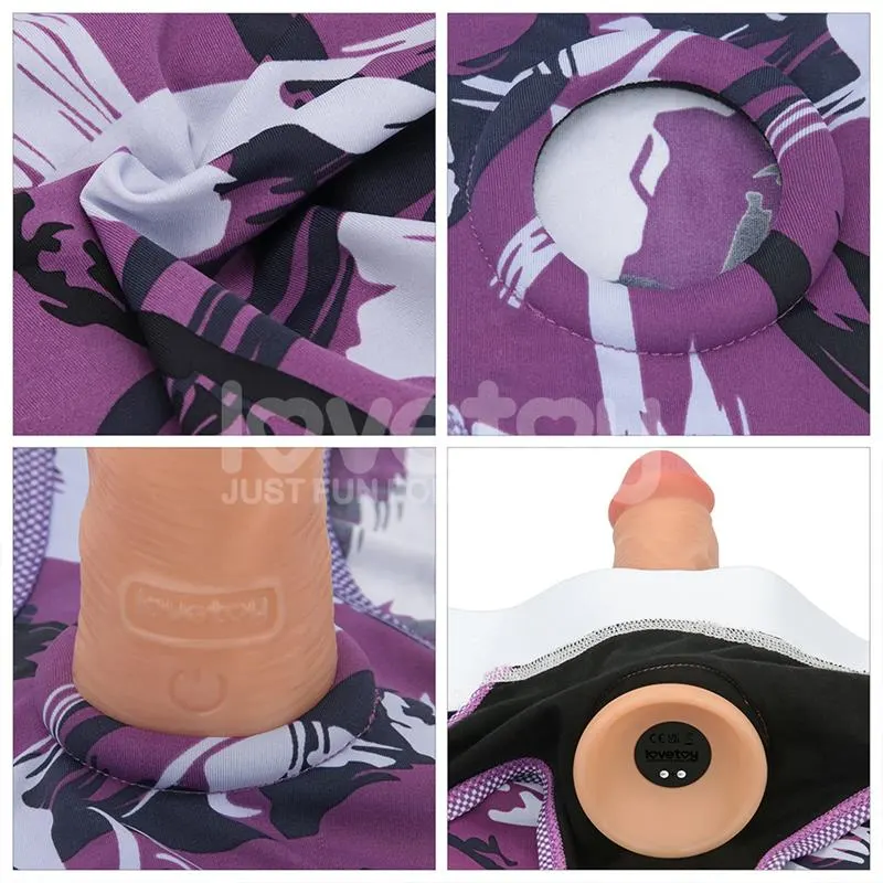 Braguitas-Arnés Violeta · XL-XXL · LOVETOY · Anillos para el Pene — Foto 16