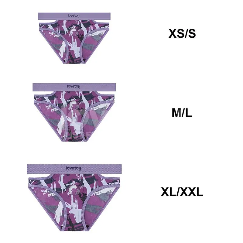 Braguitas-Arnés Violeta · XL-XXL · LOVETOY · Anillos para el Pene — Foto 19