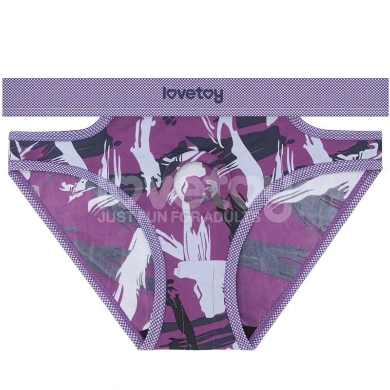Braguitas-Arnés Violeta · XL-XXL · LOVETOY · Anillos para el Pene — Foto 4