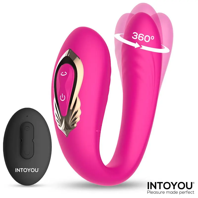 Lanty Vibrador para Parejas con Oscilación 360º y Control Remoto · INTOYOU · Estimuladores de Clítoris — Foto 2