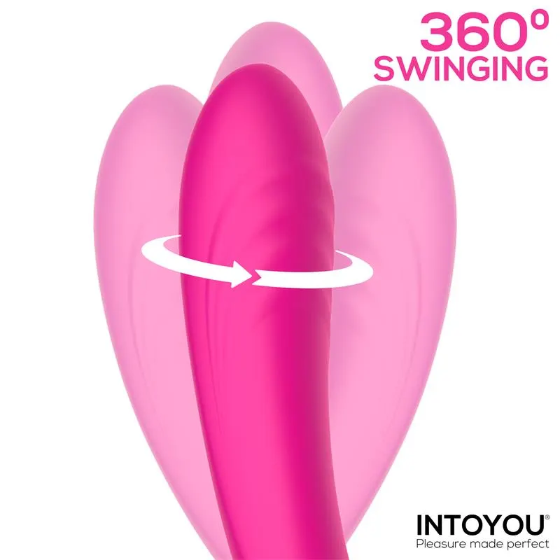 Lanty Vibrador para Parejas con Oscilación 360º y Control Remoto · INTOYOU · Estimuladores de Clítoris — Foto 3