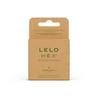 HEX Condoms Organic 3 unidades · LELO · Lubricantes