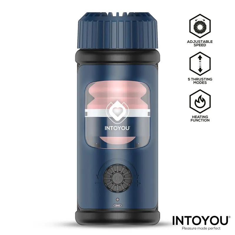 Tenkro Masturbador con Thrusting y Calor USB-C · INTOYOU · Masturbadores Él — photo 3