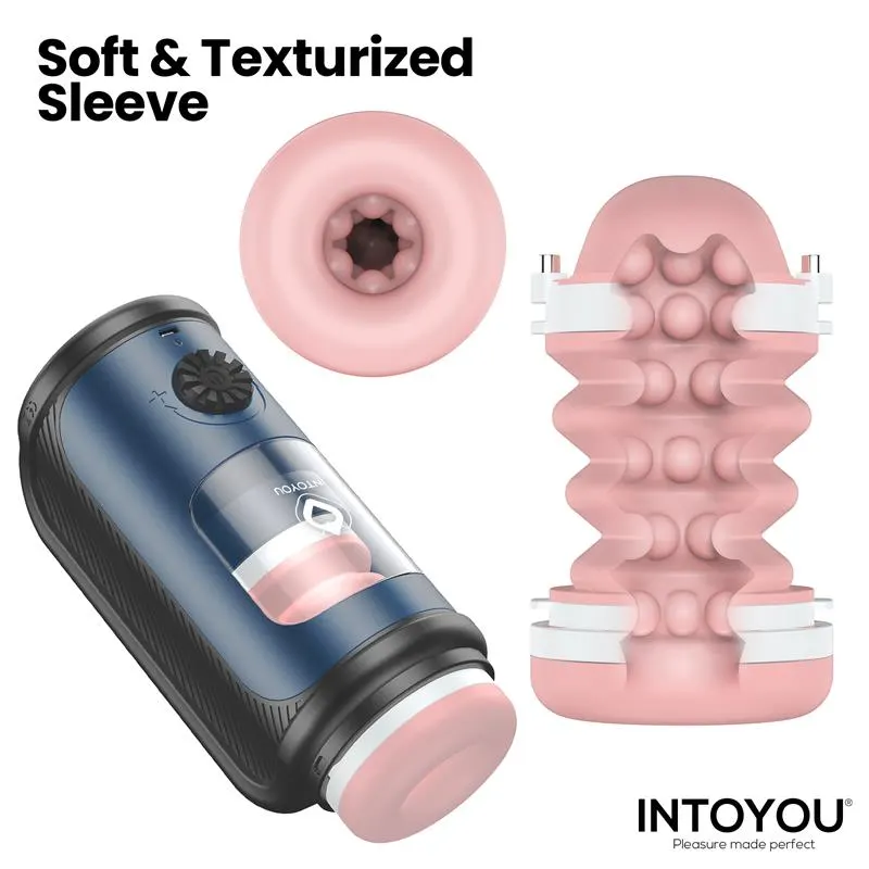 Tenkro Masturbador con Thrusting y Calor USB-C · INTOYOU · Masturbadores Él — photo 5