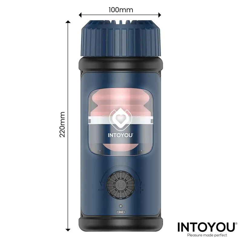 Tenkro Masturbador con Thrusting y Calor USB-C · INTOYOU · Masturbadores Él — photo 8
