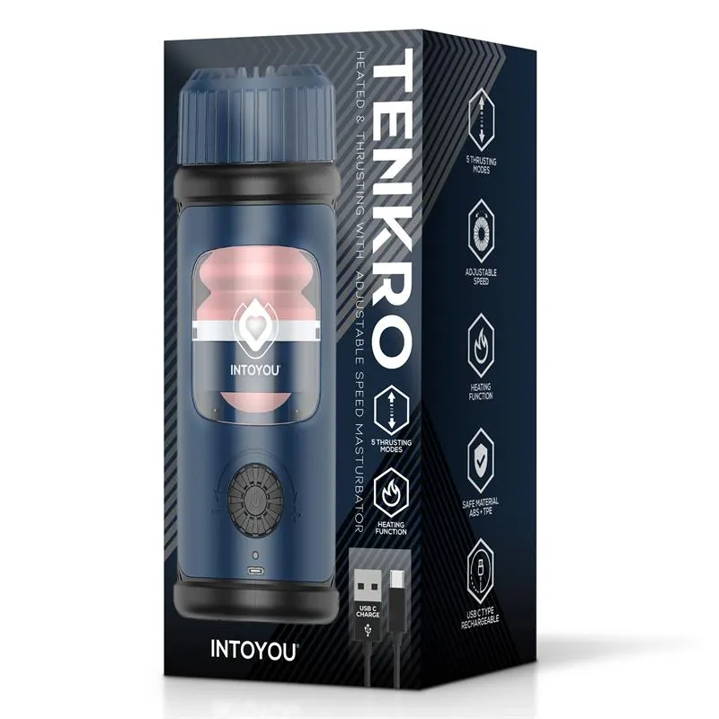 Tenkro Masturbador con Thrusting y Calor USB-C · INTOYOU · Masturbadores Él — photo 9