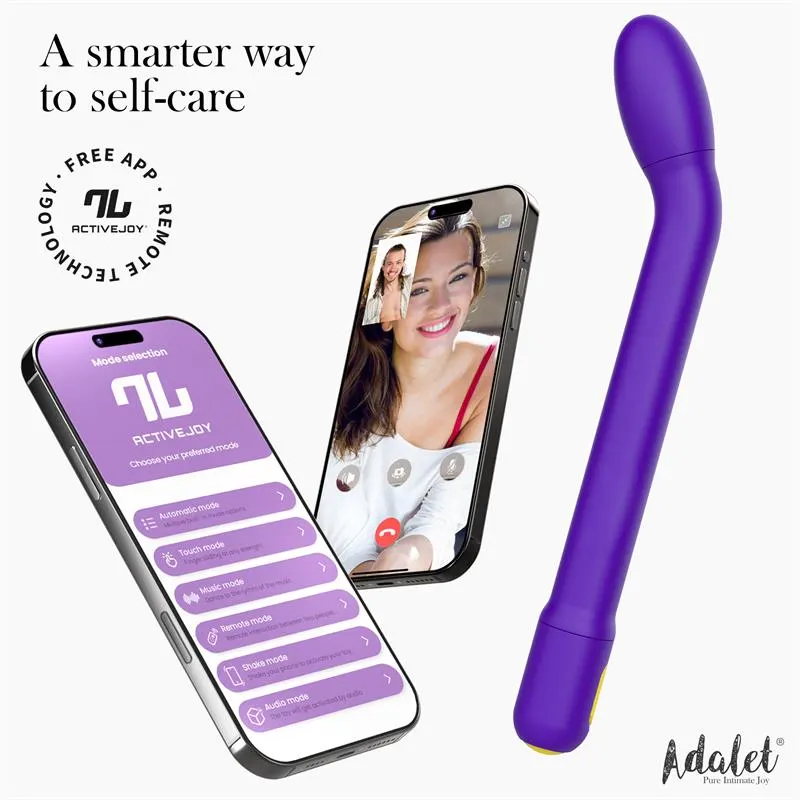 Gently Estimulador Punto G con APP Purpura · ADALET · Estimuladores de Clítoris — Foto 4